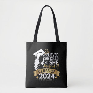 Sie glaubte, sie könnte es, also meisterte sie es  tasche