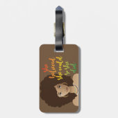 Sie glaubte, sie könnte es, also tat sie es | Brow Gepäckanhänger (Rückseite vertikal)