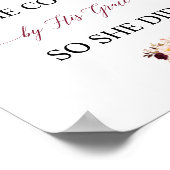 Sie glaubte, sie könnte es nach seiner Anmut schaf Poster (Ecke)