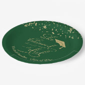 Sie glaubte, sie könnte es schaffen, also tat sie pappteller (Schrägansicht)