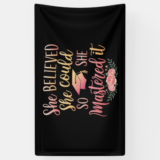 Sie glaubte, sie könnte es schaffen banner (Vertikal)