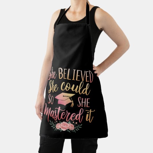 Sie glaubte, sie könnte es schaffen schürze (InSitu)