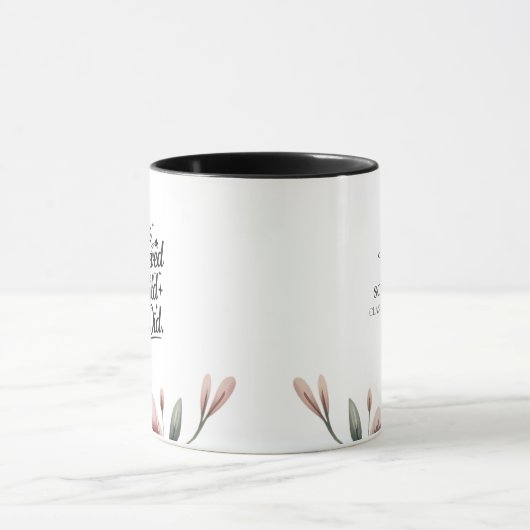 Sie glaubte, sie könnte | Inspiration-Abschluss Tasse (Zentrum)