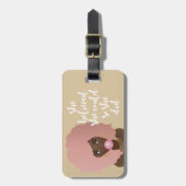 Sie glaubte, sie könnte, schwarze Frau, Gummi, Bei Gepäckanhänger (Vorderseite vertikal)