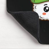 Sie glaubte, sie könnte Sushi machen, lustiger Leb Mousepad (Ecke)