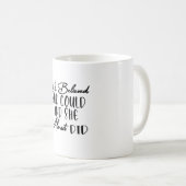 Sie glaubte, sie könnte und sie tat es fast kaffeetasse (VorderseiteRechts)