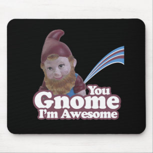 Sie Gnome bin ich fantastisch Mousepad