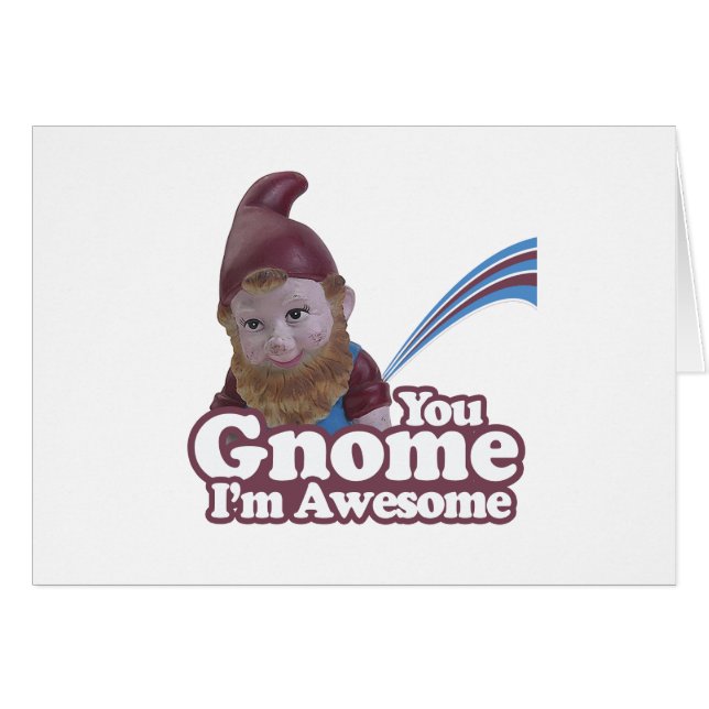Sie Gnome Ich bin Phantastisch (Vorderseite (Horizontal))