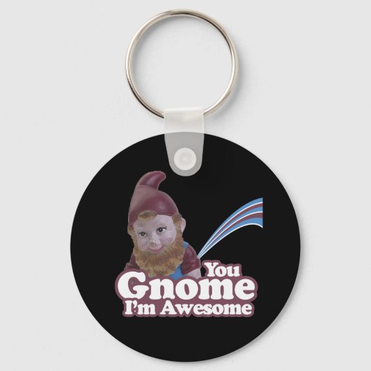 Sie Gnome Ich bin Phantastisch Schlüsselanhänger (Vorderseite)