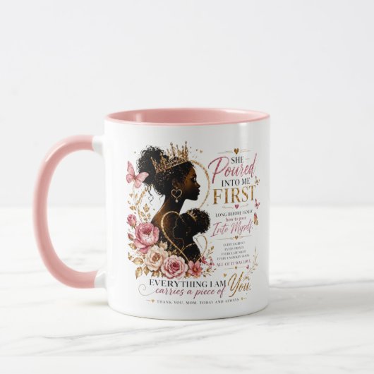 Sie goss zuerst in mich tasse (Links)