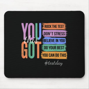 Sie Got den Testtesttag mit dem Stress-Rock des Do Mousepad