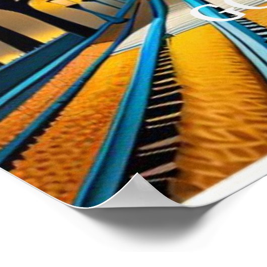 SIE GOT DIESE INSPIRATIONSKUNST POSTER (Ecke)