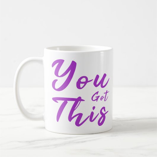 Sie got diese motivierend Inspirational Typografie Kaffeetasse (Links)
