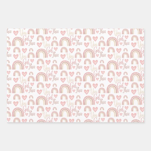 Sie Got diese Rainbow Wrapping Paper Sheets Geschenkpapier Set (Vorderseite 3)