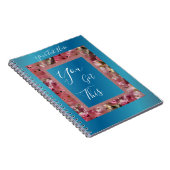 Sie Got diese rosa Frühlingsblüten Inspiration Notizblock (Rechte Seite)