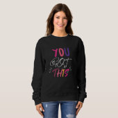 Sie Got diesen Lehrer Student Testing Day Sweatshirt (Vorne ganz)