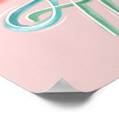 Sie Got diesen Spaß Typografisches Motivierend Zit Poster (Ecke)