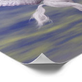 Sie Got dieses fliegende Einhorn Regenbogen Inspir Poster (Ecke)