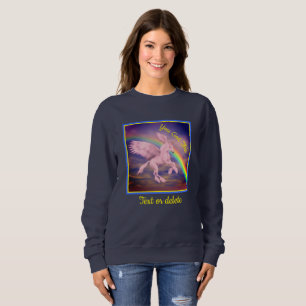 Sie Got dieses fliegende Einhorn Regenbogen Inspir Sweatshirt