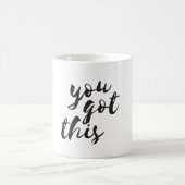 Sie got dieses, typografische Tasse (Mittel)