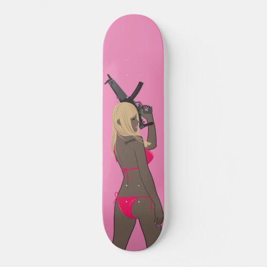 Sie got ein Gewehr 2 ス ボ ケ ト ド. Skateboard (Vorderseite)