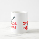 Sie got gedientes Badminton Kaffeetasse (Mittel)