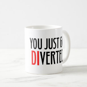 Sie got gerade umgeleitet! kaffeetasse