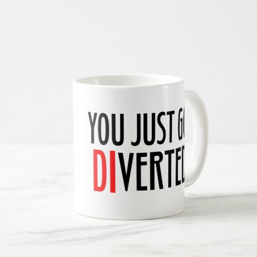 Sie got gerade umgeleitet! kaffeetasse (VorderseiteRechts)