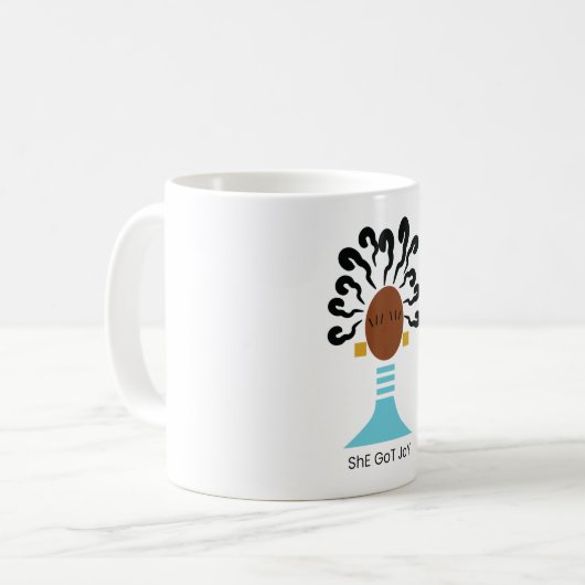 Sie Got Joy-Tasse Kaffeetasse (Vorderseite Links)