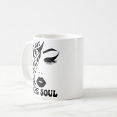 Sie Got Mad Hustle & Dope Soul Empowerment von Fra Kaffeetasse (Vorderseite Links)