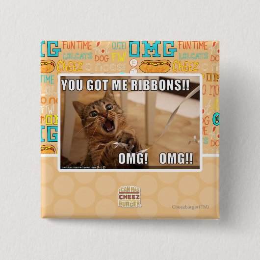 Sie got mich Bänder!! Button (Vorderseite)