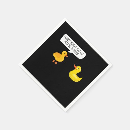 Sie Got Plastik-Operation Kosmetische Chirurgen Ge Serviette (Ecke)