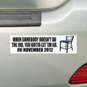Sie got, um sie gehen zu lassen - Stuhl - Autoaufkleber (Auf Auto)
