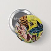 Sie Götter von Haifisch Reff Filmknopf 2 (Mädchen Button (Vorne & Hinten)