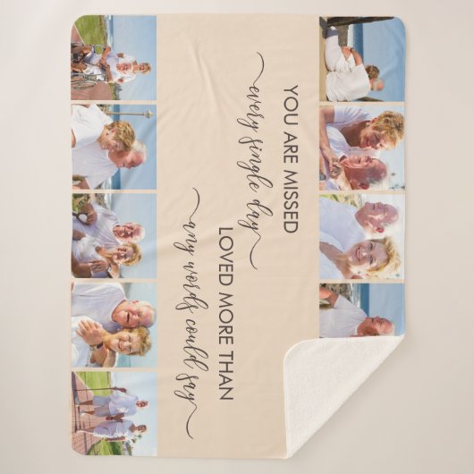 Sie haben 10 Foto an der Grenze vergessen Sherpadecke (Vorderseite)