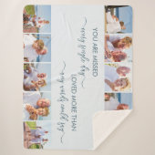 Sie haben 10 Foto Border Blue Remembrance verpasst Sherpadecke (Vorderseite)