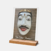 Sie haben abgestimmt acrylschild (Winkel)