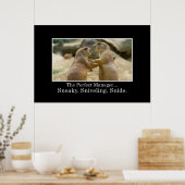 Sie haben alle Qualitäten eines großartigen Manage Poster (Küche)