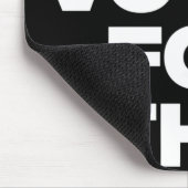 Sie haben dafür gestimmt! mousepad (Ecke)