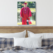 Sie haben das Cover des Graduate Foto Magazine ers Leinwanddruck (Insitu (Schlafzimmer))