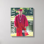 Sie haben das Cover des Graduate Foto Magazine ers Leinwanddruck (Vorderseite)