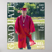 Sie haben das Cover des Graduate Foto Magazine ers Poster (Vorne)