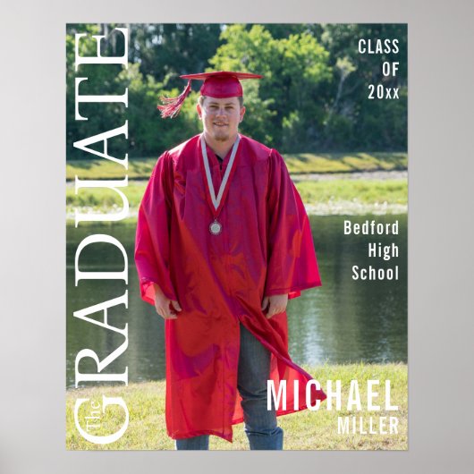 Sie haben das Cover des Graduate Foto Magazine ers Poster (Vorne)