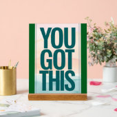 Sie haben das Got Acrylschild (Hochzeit)