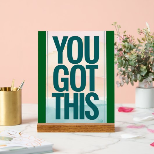 Sie haben das Got Acrylschild (Hochzeit)