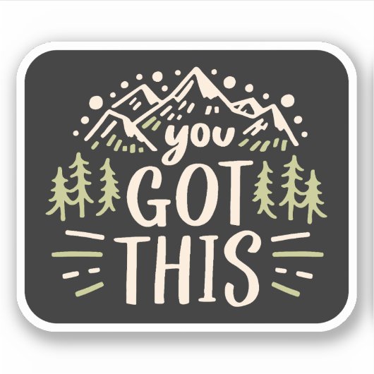 Sie haben das got aufkleber (Vorderseite)