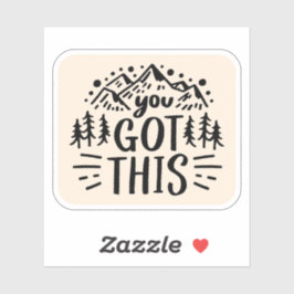 Sie haben das got aufkleber