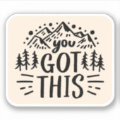 Sie haben das got aufkleber (Vorderseite)