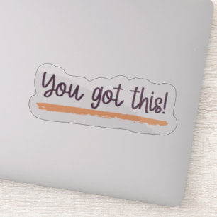 Sie haben das Got Aufkleber