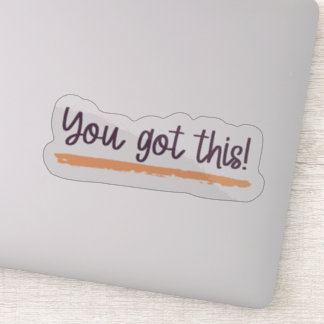 Sie haben das Got Aufkleber